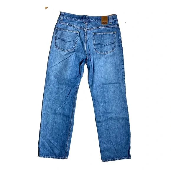 Y2K Anchor Blue Easy Fit Jeans